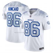 Camiseta NFL Limited Buffalo Bills Dalton Kincaid 2025 Rivalries Collection Blanco