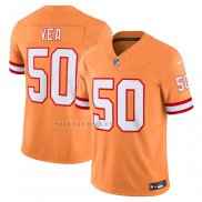 Camiseta NFL Limited Tampa Bay Buccaneers Vita Vea Vapor F.U.S.E. Naranja