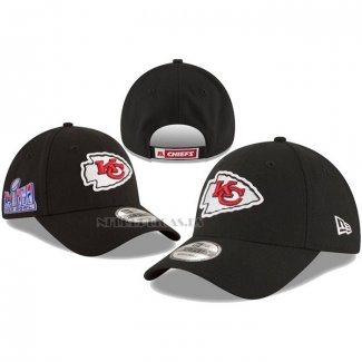 Gorra Kansas City Chiefs Adjustable Super Bowl LVIII Champions 9FORTY Negro