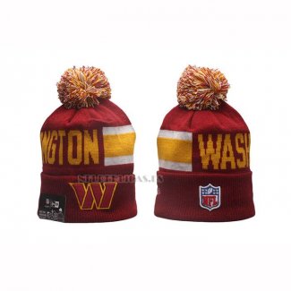 Gorro Beanie Washington Commanders New Era Rojo1