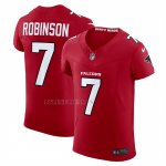Camiseta NFL Elite Atlanta Falcons Bijan Robinson Vapor F.U.S.E. Rojo