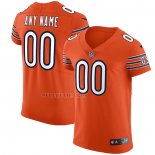 Camiseta NFL Elite Chicago Bears Personalizada Vapor Naranja