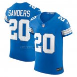 Camiseta NFL Elite Detroit Lions Barry Sanders Vapor F.U.S.E. Azul