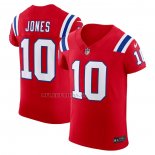 Camiseta NFL Elite New England Patriots Mac Jones Alterno Vapor F.U.S.E. Rojo
