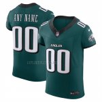 Camiseta NFL Elite Philadelphia Eagles Vapor F.U.S.E. Personalizada Verde
