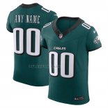Camiseta NFL Elite Philadelphia Eagles Vapor F.U.S.E. Personalizada Verde