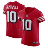 Camiseta NFL Elite San Francisco 49ers Jimmy Garoppolo Alterno Vapor Rojo