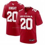 Camiseta NFL Game Arizona Rojos Zonovan Knight Rojo