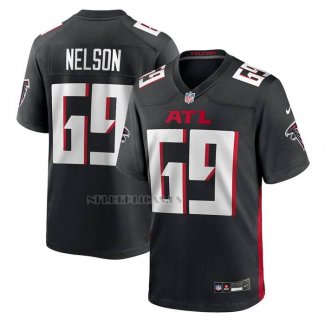 Camiseta NFL Game Atlanta Falcons Jack Nelson Negro