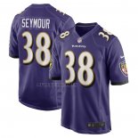 Camiseta NFL Game Baltimore Ravens Kevon Seymour Violeta