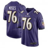 Camiseta NFL Game Baltimore Ravens Morgan Moses Violeta