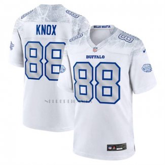 Camiseta NFL Game Buffalo Bills Dawson Knox 2025 Rivalries Collection Blanco