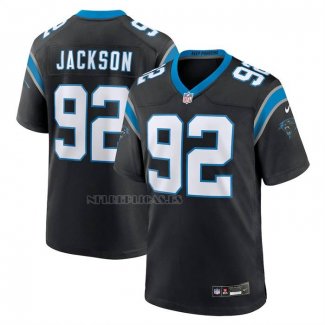 Camiseta NFL Game Carolina Panthers Cam Jackson Negro