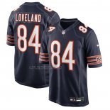 Camiseta NFL Game Chicago Bears Colston Loveland 2025 NFL Draft First Round Pick Negro