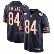 Camiseta NFL Game Chicago Bears Colston Loveland 2025 NFL Draft First Round Pick Negro