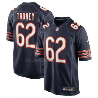 Camiseta NFL Game Chicago Bears Joe Thuney Azul