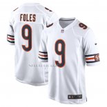 Camiseta NFL Game Chicago Bears Nick Foles Blanco