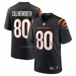 Camiseta NFL Game Cincinnati Bengals Cris Collinsworth Retired Negro