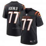 Camiseta NFL Game Cincinnati Bengals Hakeem Adeniji Negro