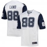 Camiseta NFL Game Dallas Cowboys CeeDee Lamb Alterno Blanco