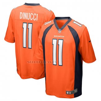 Camiseta NFL Game Denver Broncos Ben DiNucci Naranja