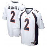 Camiseta NFL Game Denver Broncos Patrick Surtain II Blanco