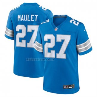 Camiseta NFL Game Detroit Lions Arthur Maulet Azul