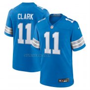 Camiseta NFL Game Detroit Lions Damone Clark Azul