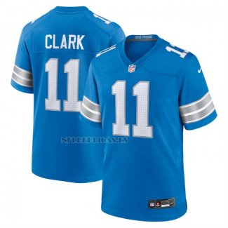 Camiseta NFL Game Detroit Lions Damone Clark Azul