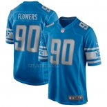 Camiseta NFL Game Detroit Lions Trey Flowers Azul