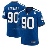 Camiseta NFL Game Indianapolis Colts Grover Stewart Indiana Nights Alterno Azul