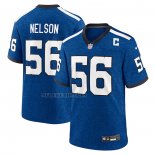 Camiseta NFL Game Indianapolis Colts Quenton Nelson Indiana Nights Alterno Azul