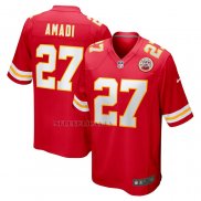 Camiseta NFL Game Kansas City Chiefs Ugo Amadi Primera Rojo