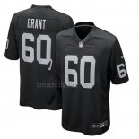 Camiseta NFL Game Las Vegas Raiders Charles Grant Negro