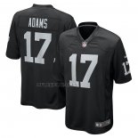 Camiseta NFL Game Las Vegas Raiders Davante Adams Negro