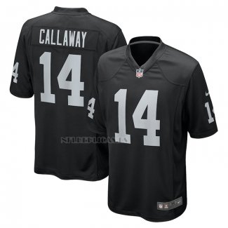 Camiseta NFL Game Las Vegas Raiders Marquez Callaway Negro