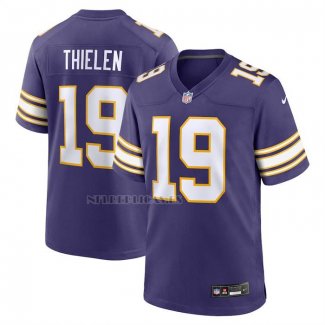 Camiseta NFL Game Minnesota Vikings Adam Thielen Alterno Violeta