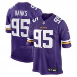 Camiseta NFL Game Minnesota Vikings Caleb Banks 2026 Violeta