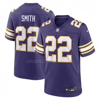 Camiseta NFL Game Minnesota Vikings Harrison Smith Classic Violeta