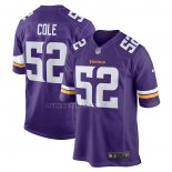 Camiseta NFL Game Minnesota Vikings Mason Cole Violeta