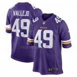 Camiseta NFL Game Minnesota Vikings Tanner Vallejo Violeta