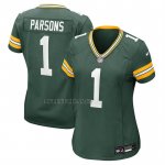 Camiseta NFL Game Mujer Green Bay Packers Micah Parsons Verde