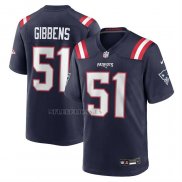 Camiseta NFL Game New England Patriots Jack Gibbens Azul
