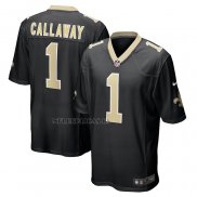Camiseta NFL Game New Orleans Saints Marquez CallSegunda Negro
