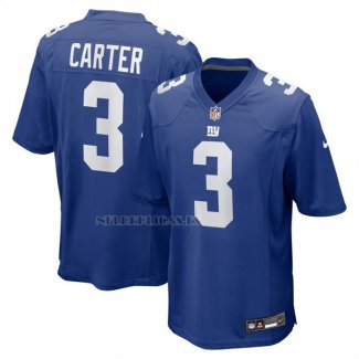 Camiseta NFL Game New York Giants Abdul Carter Azul