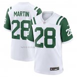 Camiseta NFL Game New York Jets Curtis Martin Classic Alterno Retired Blanco