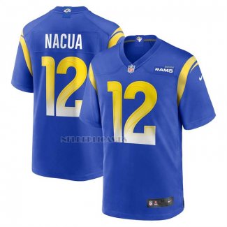 Camiseta NFL Game Nino Los Angeles Rams Puka Nacua Royal