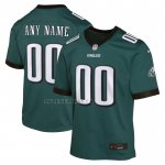 Camiseta NFL Game Nino Philadelphia Eagles Alterno Personalizada Verde