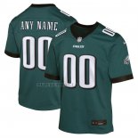 Camiseta NFL Game Nino Philadelphia Eagles Alterno Personalizada Verde
