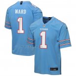 Camiseta NFL Game Nino Tennessee Titans Cameron Ward Azul
